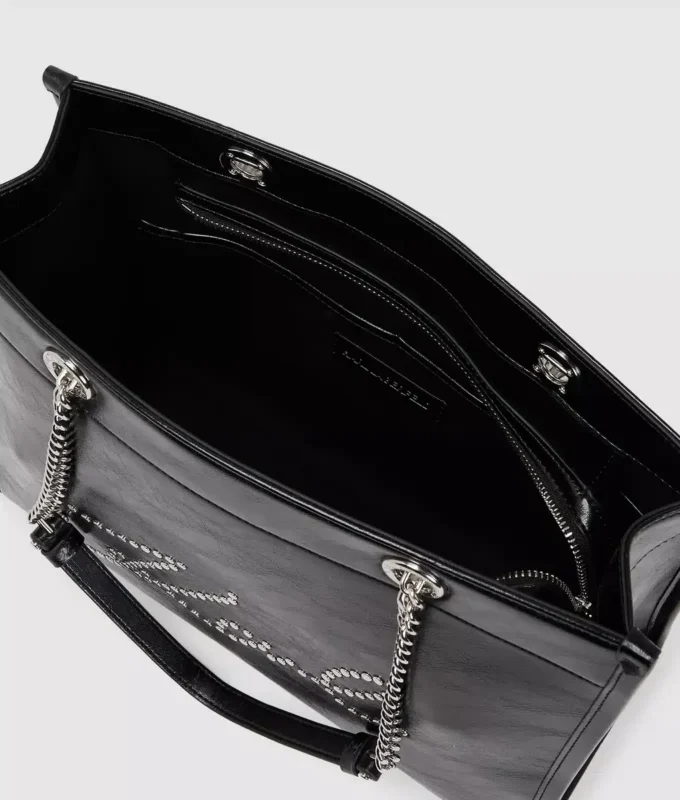 BOLSO TOTE MEDIANO CON TACHUELAS K/SKUARE