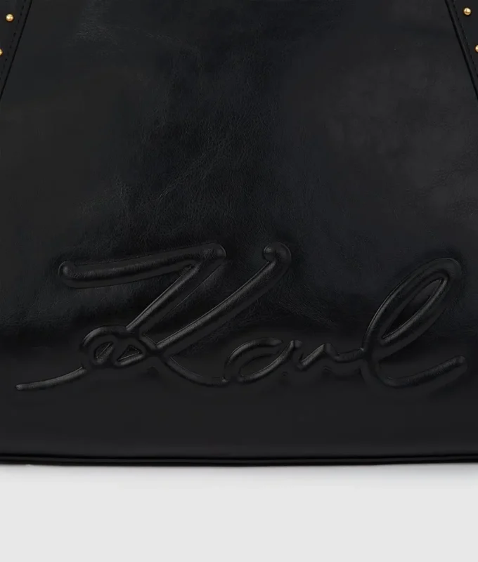 Bolso tote mediano con tachuelas K/Ville