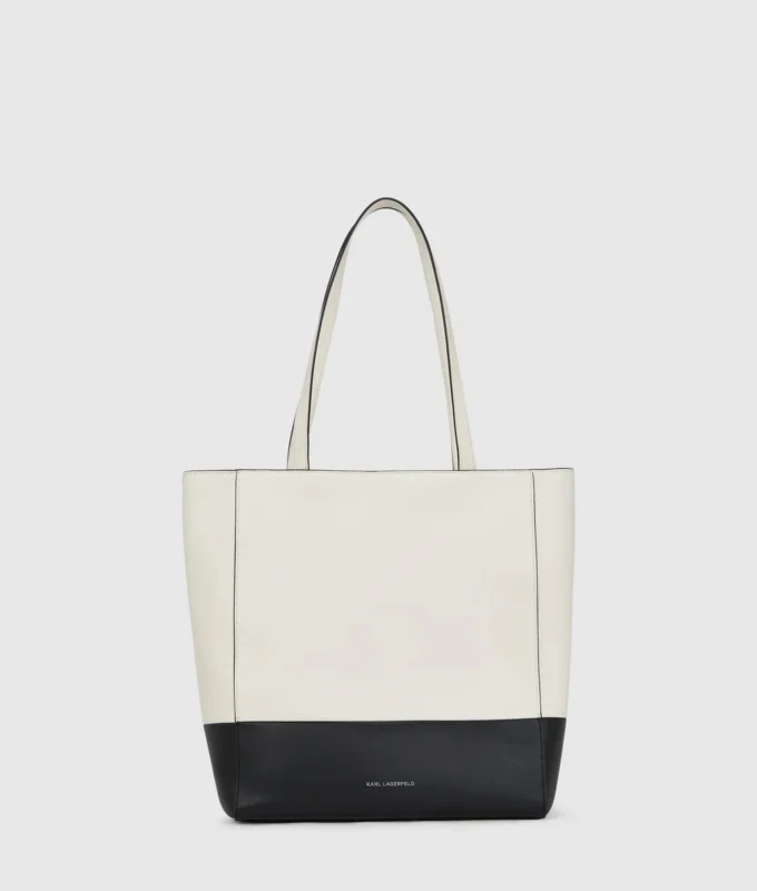 Bolso tote mediano de piel Ikon K Bolso tote mediano de piel Ikon K