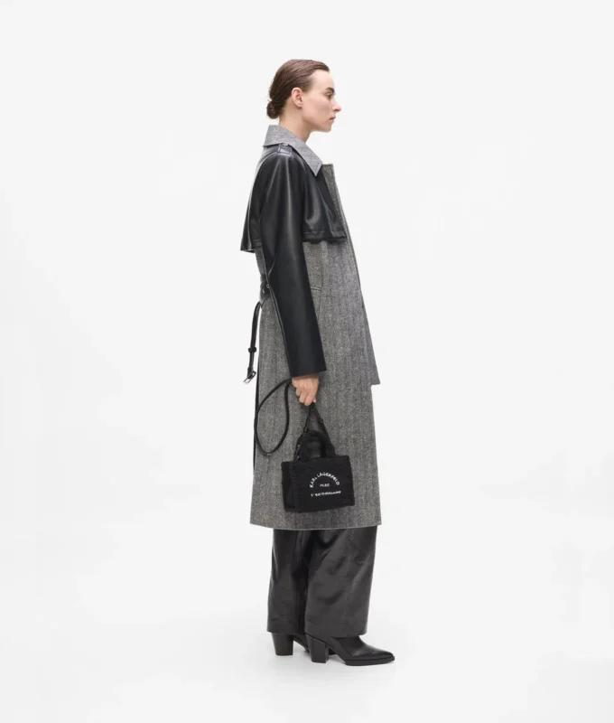 Bolso tote mini de piel de oveja Rue St-Guillaume