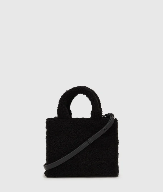 Bolso tote mini de piel de oveja Rue St-Guillaume