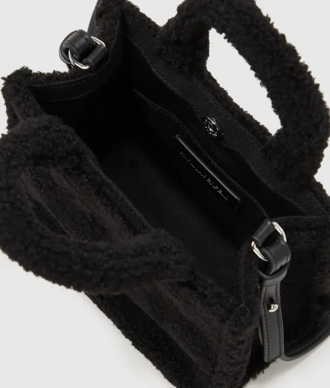 Bolso tote mini de piel de oveja Rue St-Guillaume