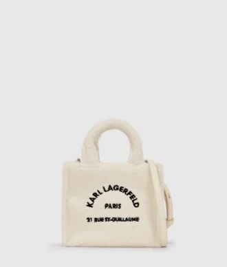 Bolso tote mini de piel sintética Rue St-Guillaume Bolso tote mini de piel sintética Rue St-Guillaume