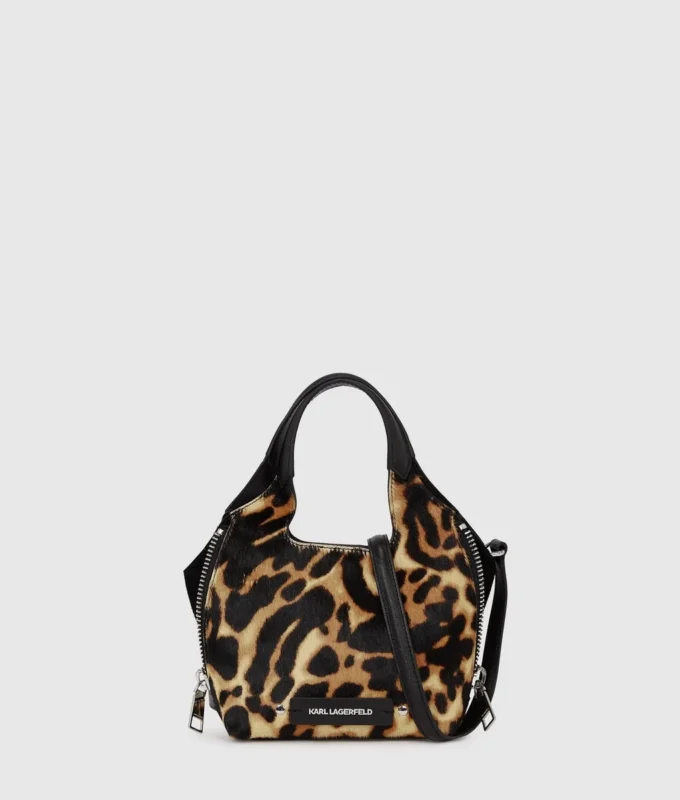 Bolso tote mini leopardo K/Hardware Bolso tote mini leopardo K/Hardware