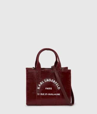Bolso tote mini recubierto Rue St-Guillaume