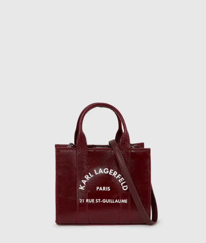 Bolso tote mini recubierto Rue St-Guillaume