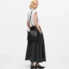 Bolso tote pequeño con flecos K/Circle Bolso tote pequeño con flecos K/Circle