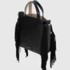 Bolso tote pequeño con flecos K/Circle Bolso tote pequeño con flecos K/Circle
