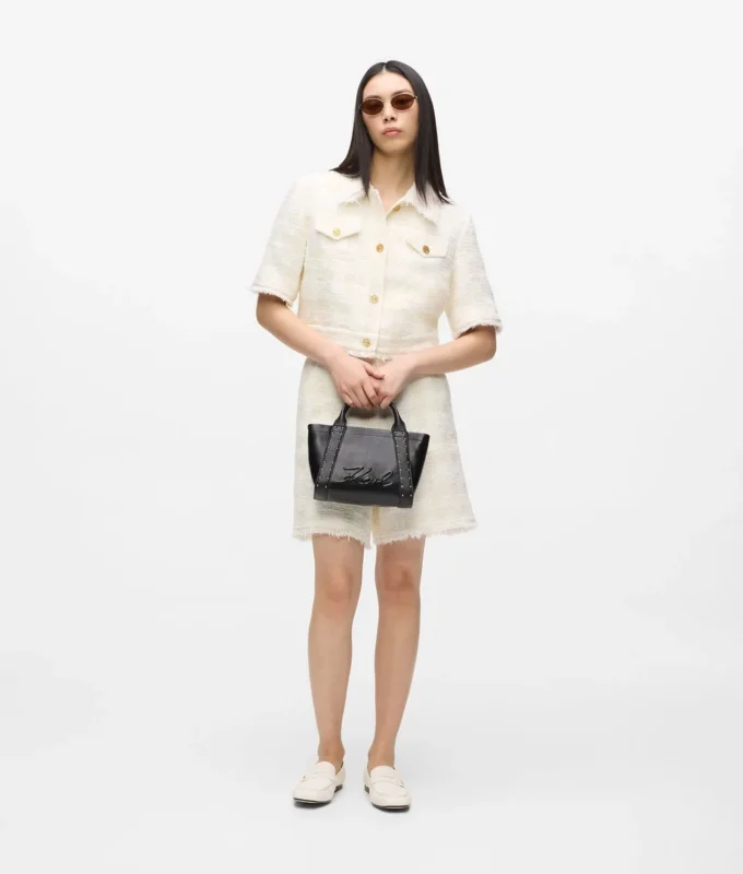 Bolso tote pequeño con tachuelas de K/Ville