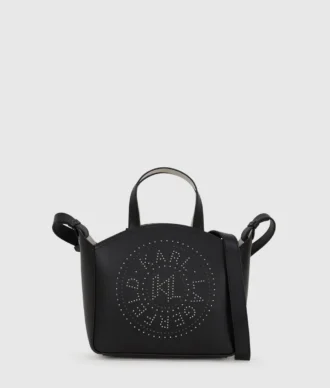 Bolso tote pequeño con tachuelas K/Circle