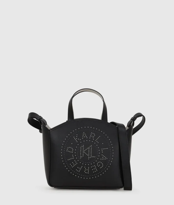 Bolso tote pequeño con tachuelas K/Circle Bolso tote pequeño con tachuelas K/Circle