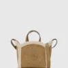 Bolso tote pequeño K/Circle de piel de oveja