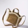 Bolso tote pequeño K/Circle de piel de oveja