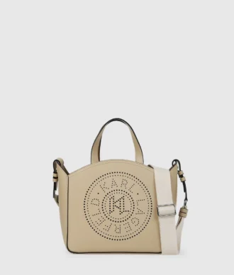BOLSO TOTE PEQUEÑO PERFORADO K/CIRCLE