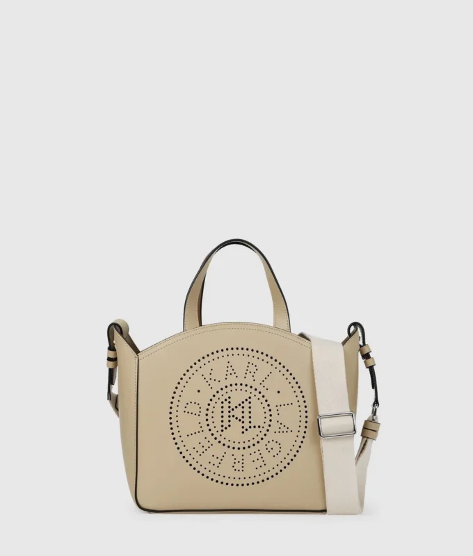 BOLSO TOTE PEQUEÑO PERFORADO K/CIRCLE BOLSO TOTE PEQUEÑO PERFORADO K/CIRCLE