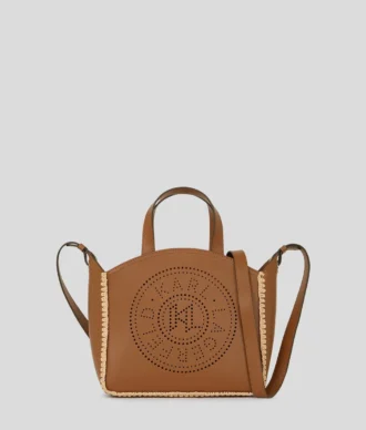 BOLSO TOTE PEQUEÑO PERFORADO K/CIRCLE