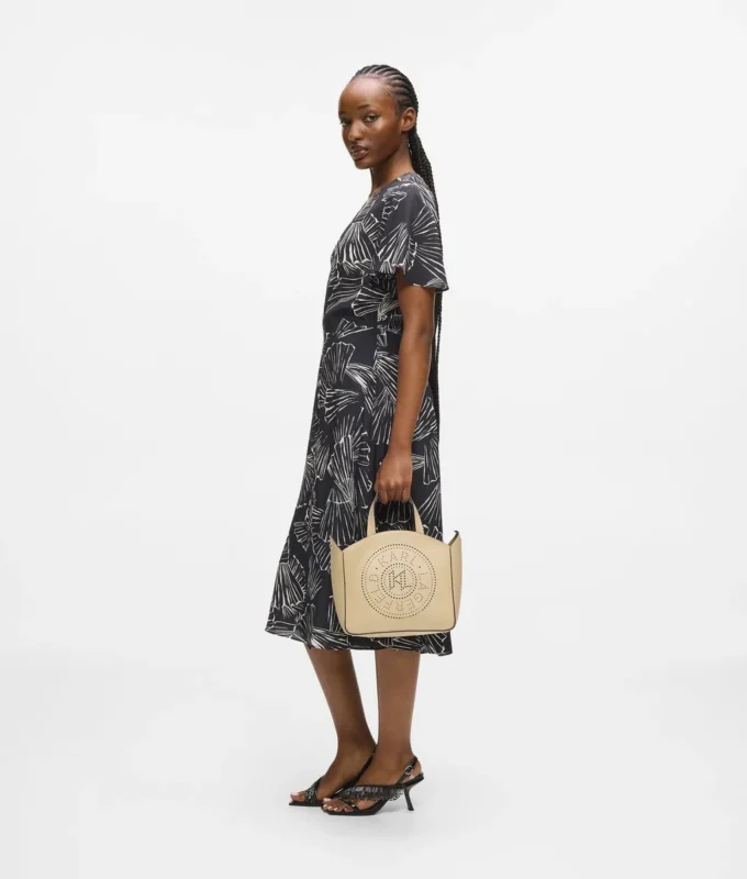 BOLSO TOTE PEQUEÑO PERFORADO K/CIRCLE BOLSO TOTE PEQUEÑO PERFORADO K/CIRCLE