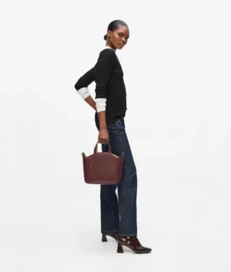 BOLSO TOTE PEQUEÑO PERFORADO K/CIRCLE