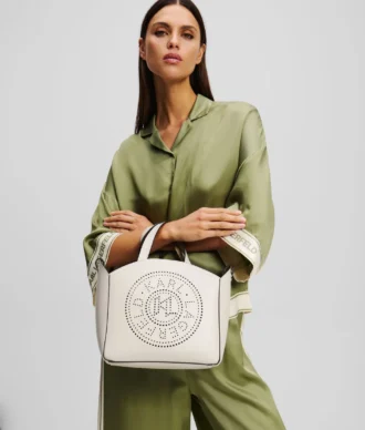 BOLSO TOTE PEQUEÑO PERFORADO K/CIRCLE BOLSO TOTE PEQUEÑO PERFORADO K/CIRCLE