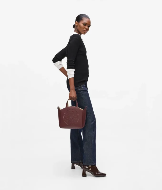 BOLSO TOTE PEQUEÑO PERFORADO K/CIRCLE BOLSO TOTE PEQUEÑO PERFORADO K/CIRCLE