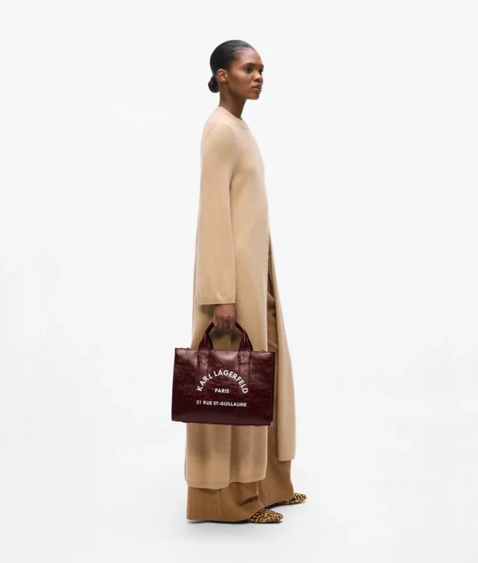 Bolso tote recubierto Rue St-Guillaume