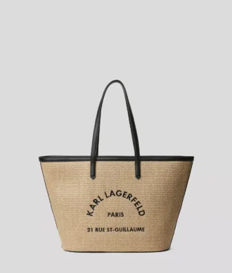 Bolso tote tejido Rue St-Guillaume Bolso tote tejido Rue St-Guillaume