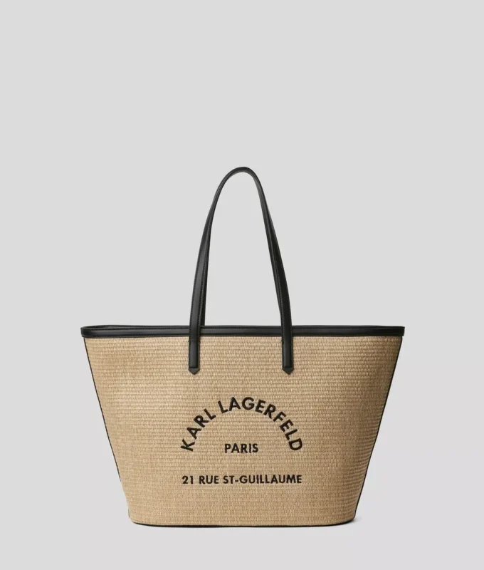 Bolso tote tejido Rue St-Guillaume Bolso tote tejido Rue St-Guillaume