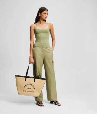 Bolso tote tejido Rue St-Guillaume Bolso tote tejido Rue St-Guillaume