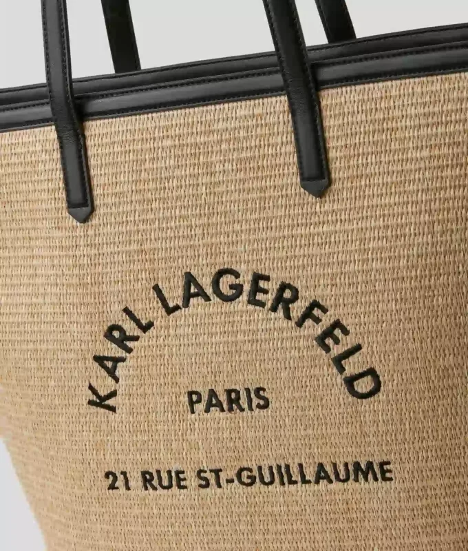 Bolso tote tejido Rue St-Guillaume Bolso tote tejido Rue St-Guillaume