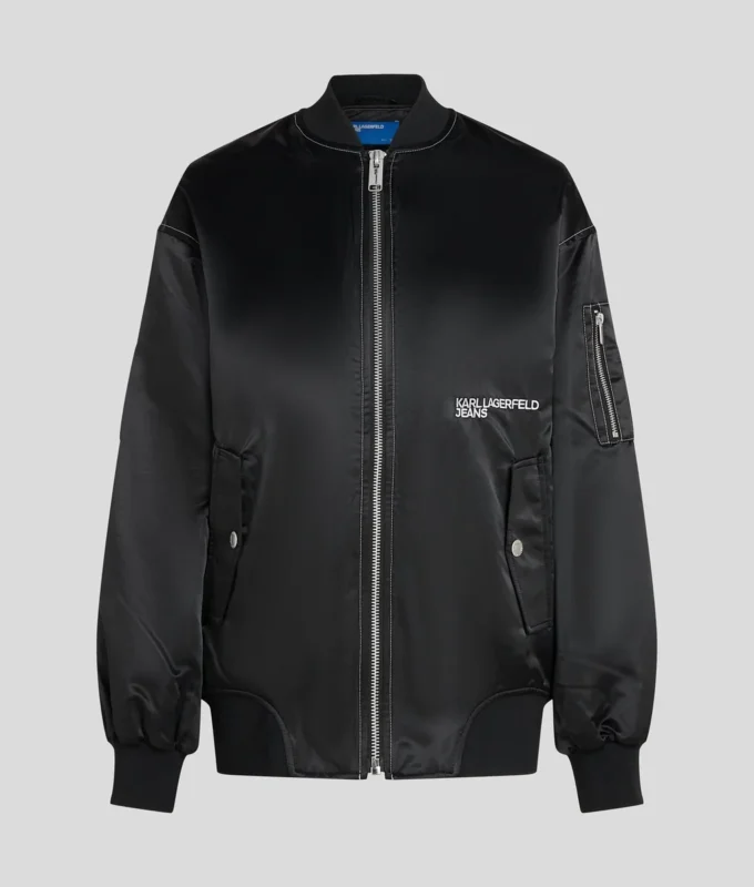 BOMBER DE SATÉN OVERSIZE BOMBER DE SATÉN OVERSIZE