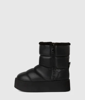 Botas acolchadas hasta la mitad de la pantorrilla