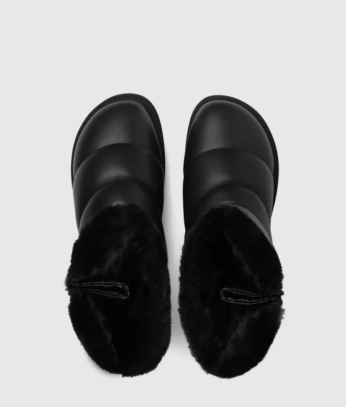 Botas acolchadas hasta la mitad de la pantorrilla Botas acolchadas hasta la mitad de la pantorrilla
