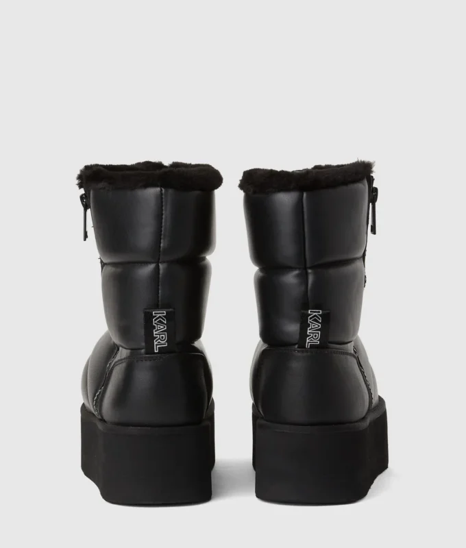 Botas acolchadas hasta la mitad de la pantorrilla Botas acolchadas hasta la mitad de la pantorrilla