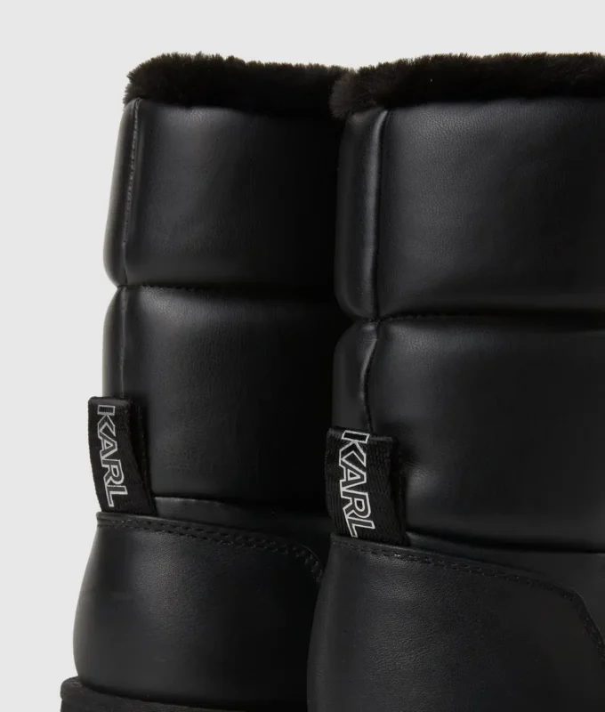 Botas acolchadas hasta la mitad de la pantorrilla Botas acolchadas hasta la mitad de la pantorrilla