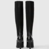 Botas altas con tachuelas Pandara Botas altas con tachuelas Pandara