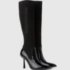 Botas altas con tachuelas Pandara Botas altas con tachuelas Pandara