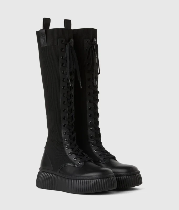Botas altas de punto Kreeper Botas altas de punto Kreeper