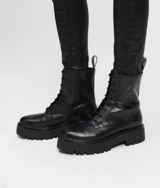 BOTAS CON CORDONES BURLY BIKER