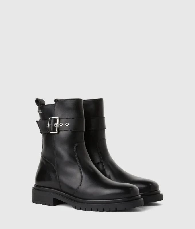 Botas con hebilla hasta la mitad de la pantorrilla Binky Botas con hebilla hasta la mitad de la pantorrilla Binky