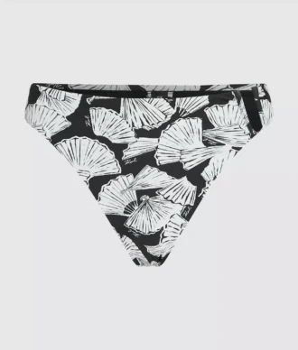 Braguita de bikini con estampado de abanicos Braguita de bikini con estampado de abanicos