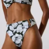 Braguita de bikini con estampado de abanicos Braguita de bikini con estampado de abanicos