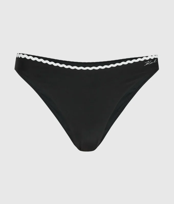 Braguita de bikini festoneada