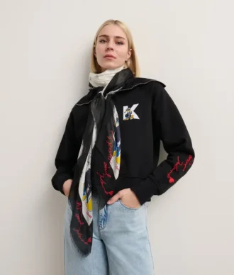 BUFANDA CON ESTAMPADO DISNEY X KL