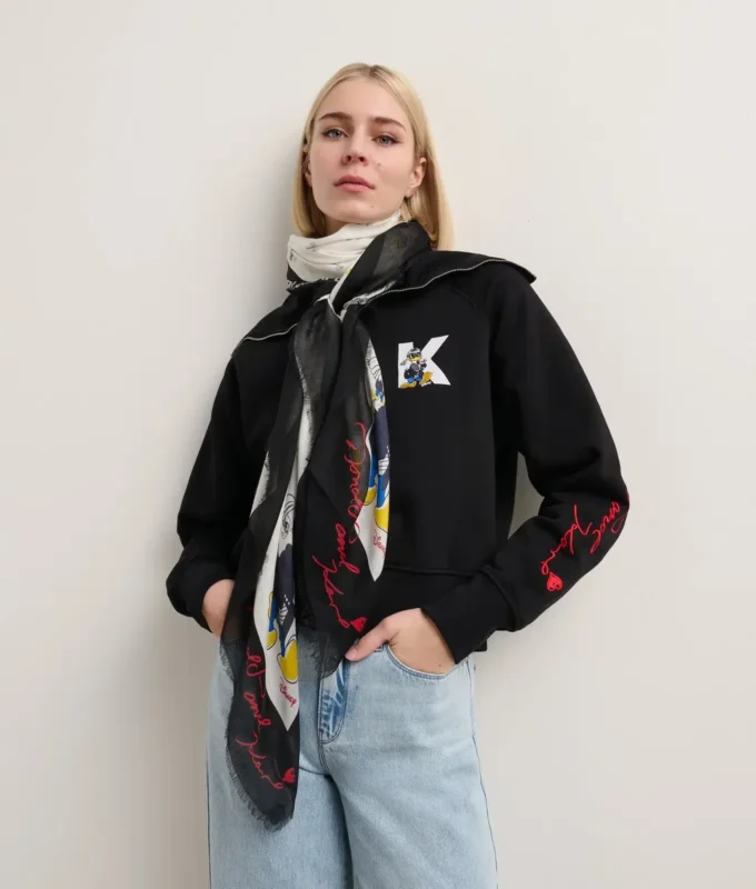 BUFANDA CON ESTAMPADO DISNEY X KL