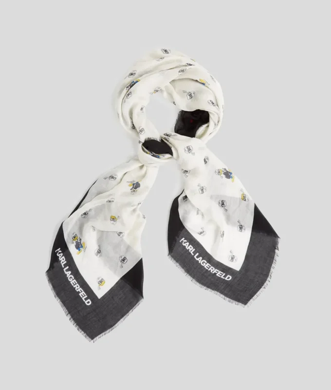 BUFANDA CON ESTAMPADO DISNEY X KL