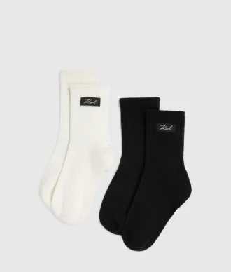 Calcetines con logotipo exclusivo, paquete de 2