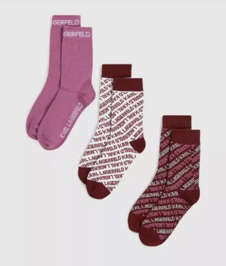 Calcetines con logotipo integral – Pack de 3