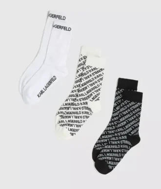 Calcetines con logotipo integral – Pack de 3
