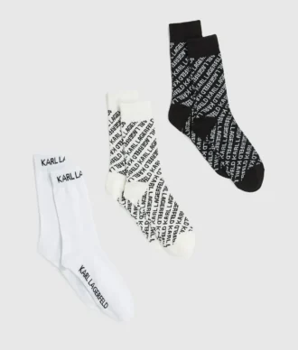 Calcetines con logotipo integral – Pack de 3