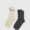 Calcetines con logotipo, paquete de 2 Calcetines con logotipo, paquete de 2
